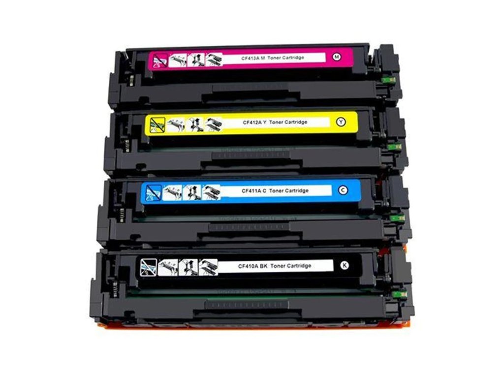 HP CF410A , CF411A, CF412A, CF413A - kompatibilní sada tonerů 410A